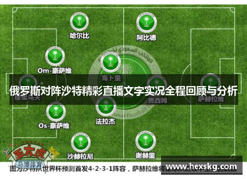 俄罗斯对阵沙特精彩直播文字实况全程回顾与分析